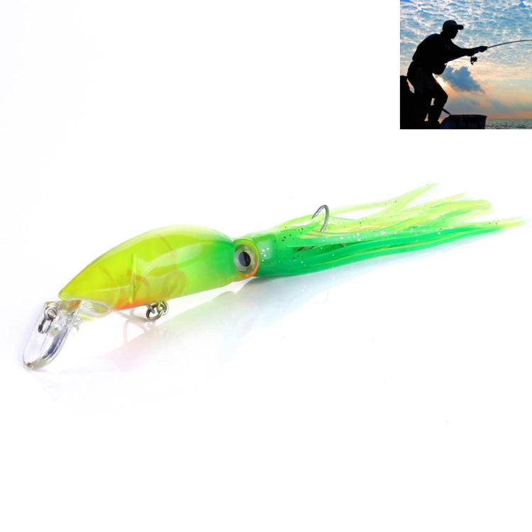 HENGJIA JIZ002 10cm/16.6g Big Octopus Squid Shaped Hard Baits Long Shot Fishing Lures Tackle Baits Fit Sea Fishing and Freshwater Fishing