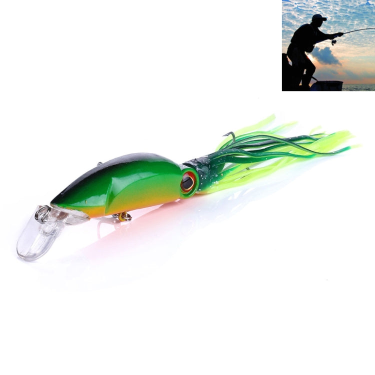 HENGJIA JIZ002 10cm/16.6g Big Octopus Squid Shaped Hard Baits Long Shot Fishing Lures Tackle Baits Fit Sea Fishing and Freshwater Fishing