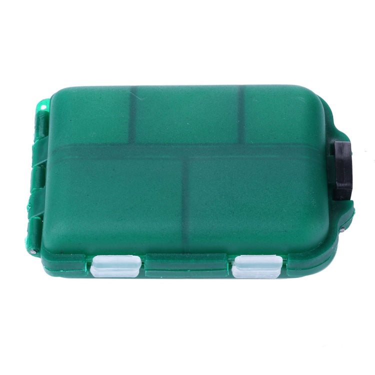 HENGJIA qt061-1 Ten Grid Clamshell Fishing Gear Storage Fishing Tackle Box Reluova