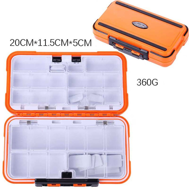 HENGJIA qt020 Waterproof Multifunction Fishing Tool Gear Storage Hooks and Fishing Bait Box , Large Size: 20 x 11.5 x 5cm