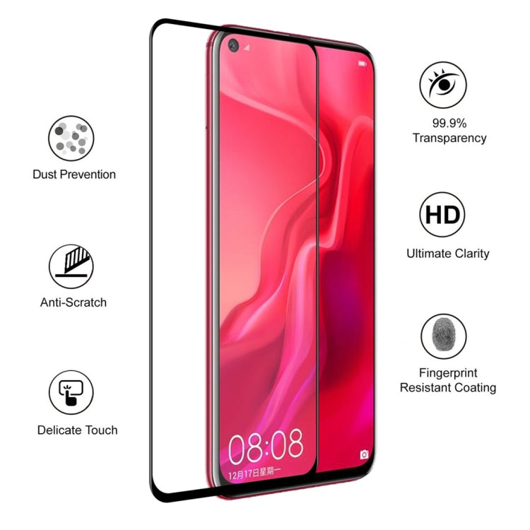 ENKAY Hat-Prince 0.26mm 6D 9H Full Screen Tempered Glass Protective Film for Huawei Nova 4 My Store