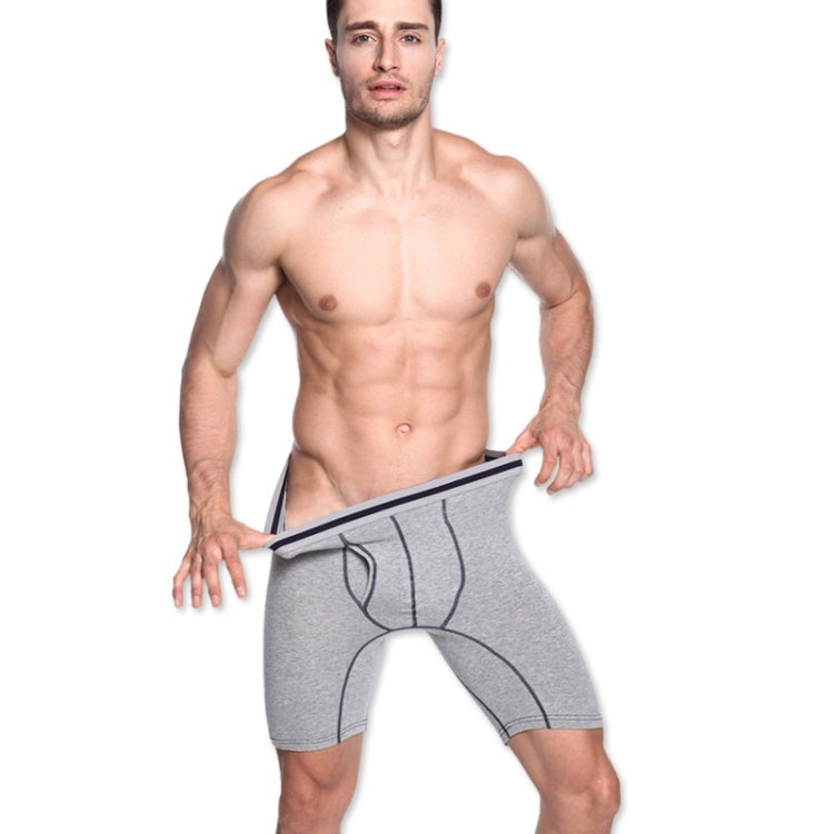 Men Cotton Sports Fitness Four Corners Underwear