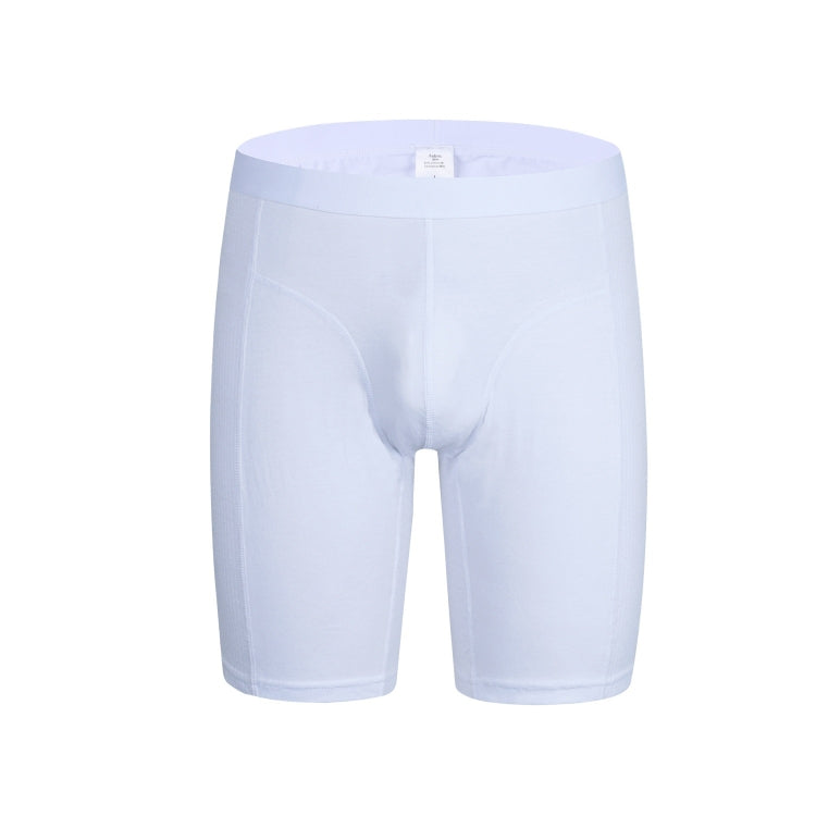 Men Fitness Exercise Lengthened Anti-wear Pure Cotton Five Points Underwear Reluova