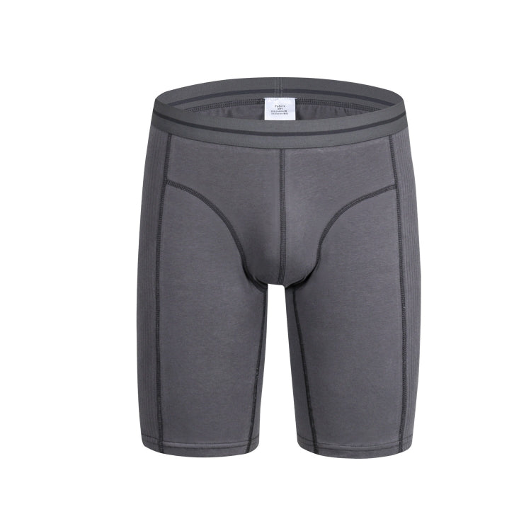 Men Fitness Exercise Lengthened Anti-wear Pure Cotton Five Points Underwear