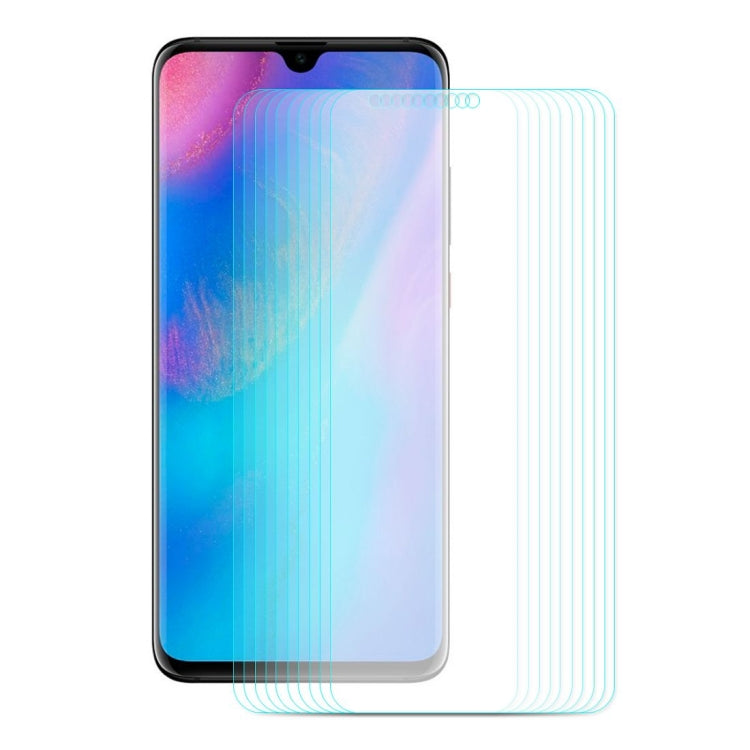 10 PCS ENKAY Hat-Prince 0.26mm 9H 2.5D Curved Full Screen Tempered Glass Film For Huawei P30